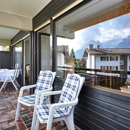 Ferienwohnung Alpenkette Garmisch-Partenkirchen Exterior foto