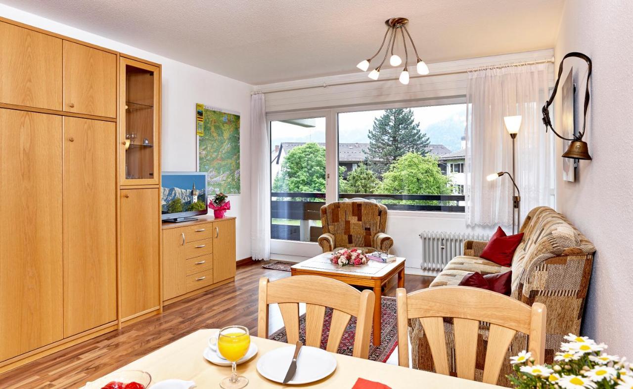 Ferienwohnung Alpenkette Garmisch-Partenkirchen Exterior foto
