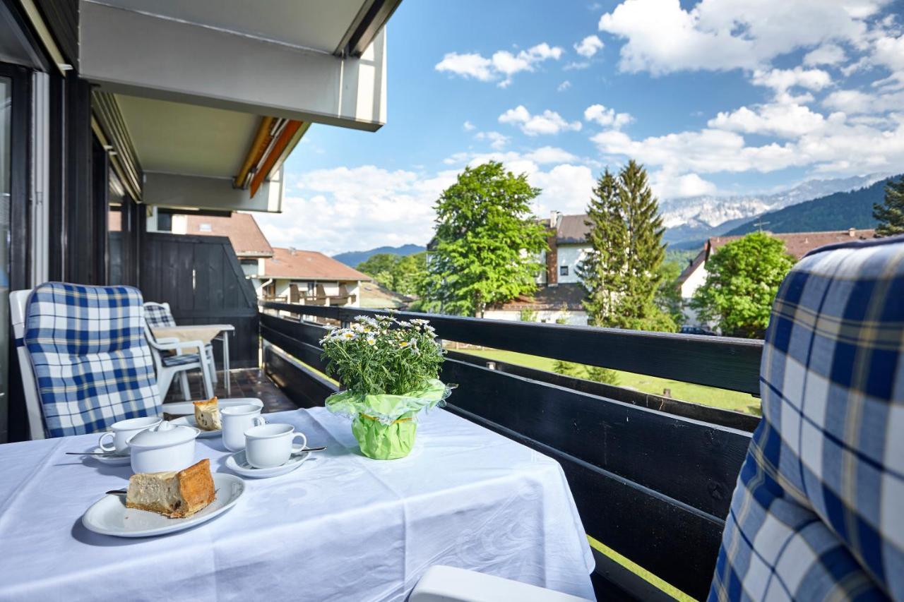 Ferienwohnung Alpenkette Garmisch-Partenkirchen Exterior foto
