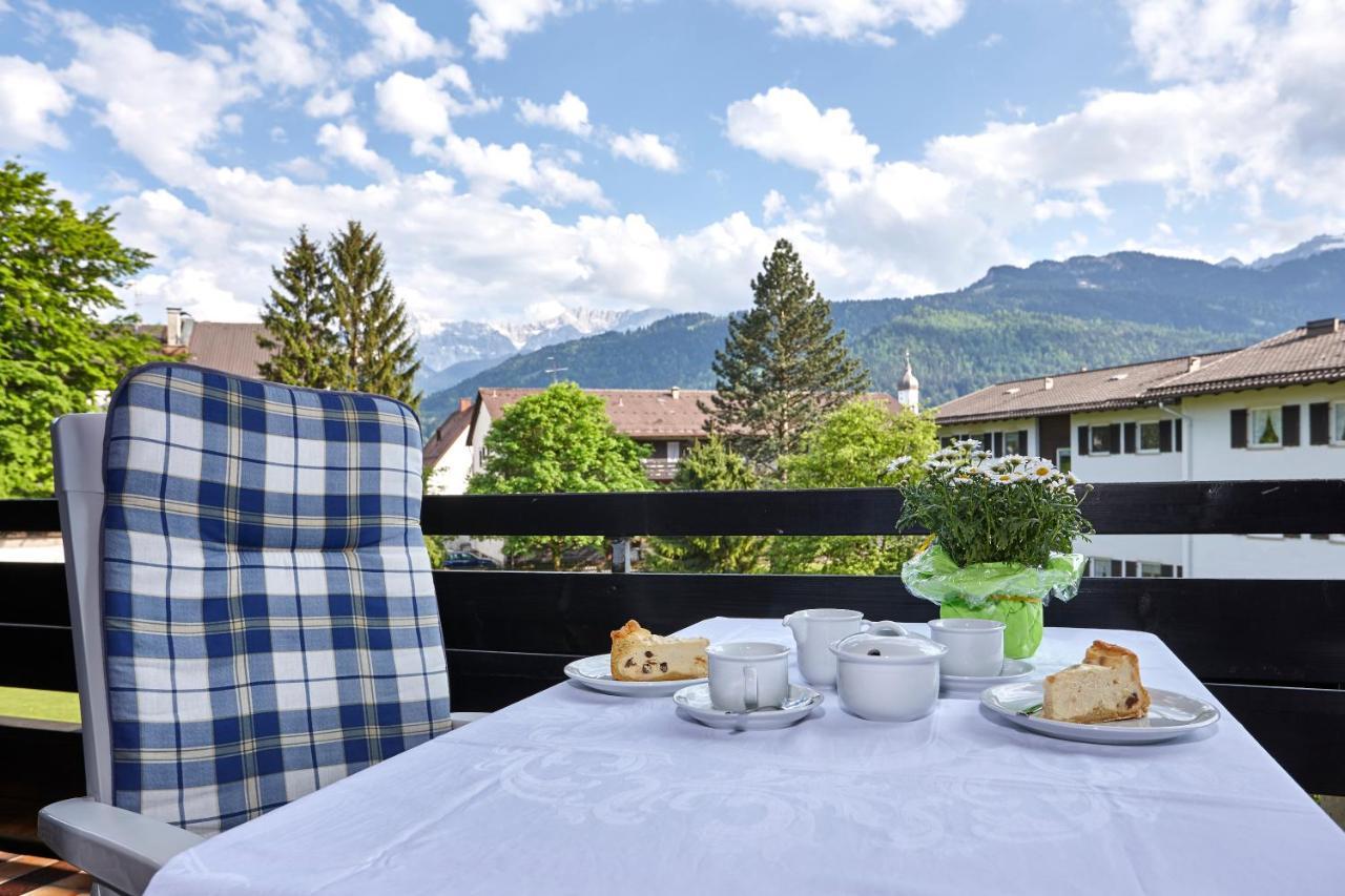 Ferienwohnung Alpenkette Garmisch-Partenkirchen Exterior foto