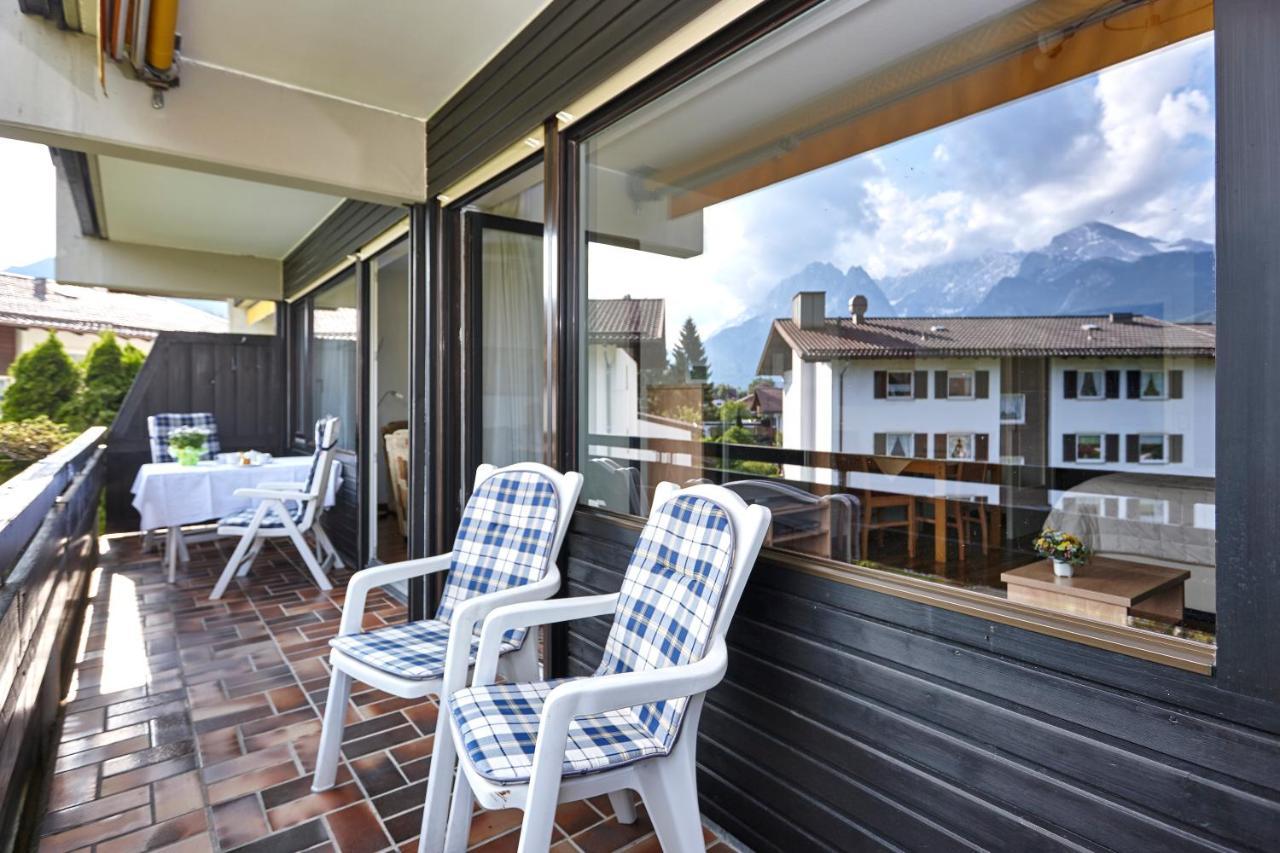 Ferienwohnung Alpenkette Garmisch-Partenkirchen Exterior foto