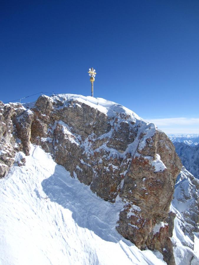 Ferienwohnung Alpenkette Garmisch-Partenkirchen Exterior foto