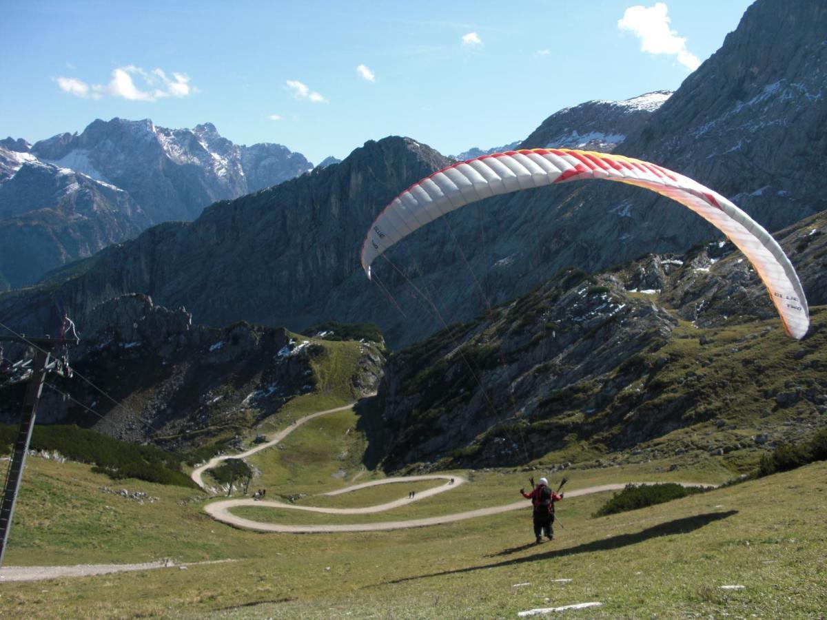 Ferienwohnung Alpenkette Garmisch-Partenkirchen Exterior foto