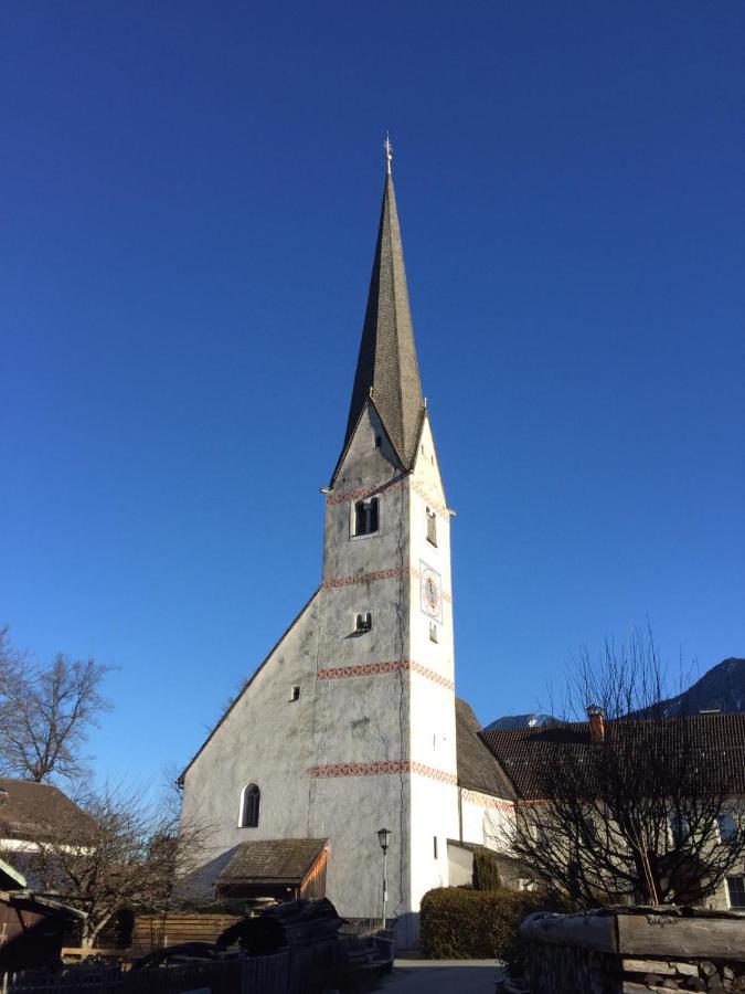 Ferienwohnung Alpenkette Garmisch-Partenkirchen Exterior foto