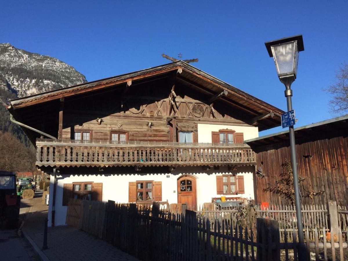 Ferienwohnung Alpenkette Garmisch-Partenkirchen Exterior foto