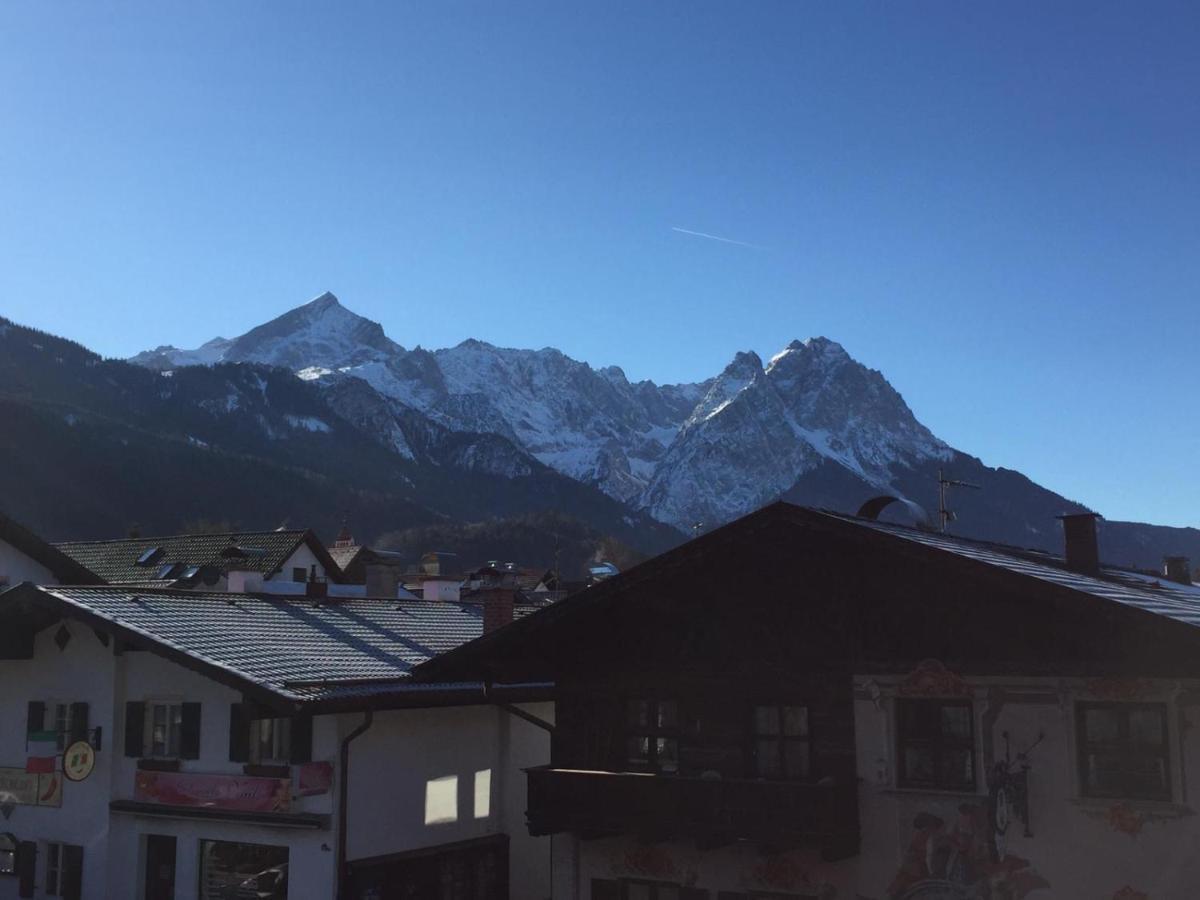 Ferienwohnung Alpenkette Garmisch-Partenkirchen Exterior foto